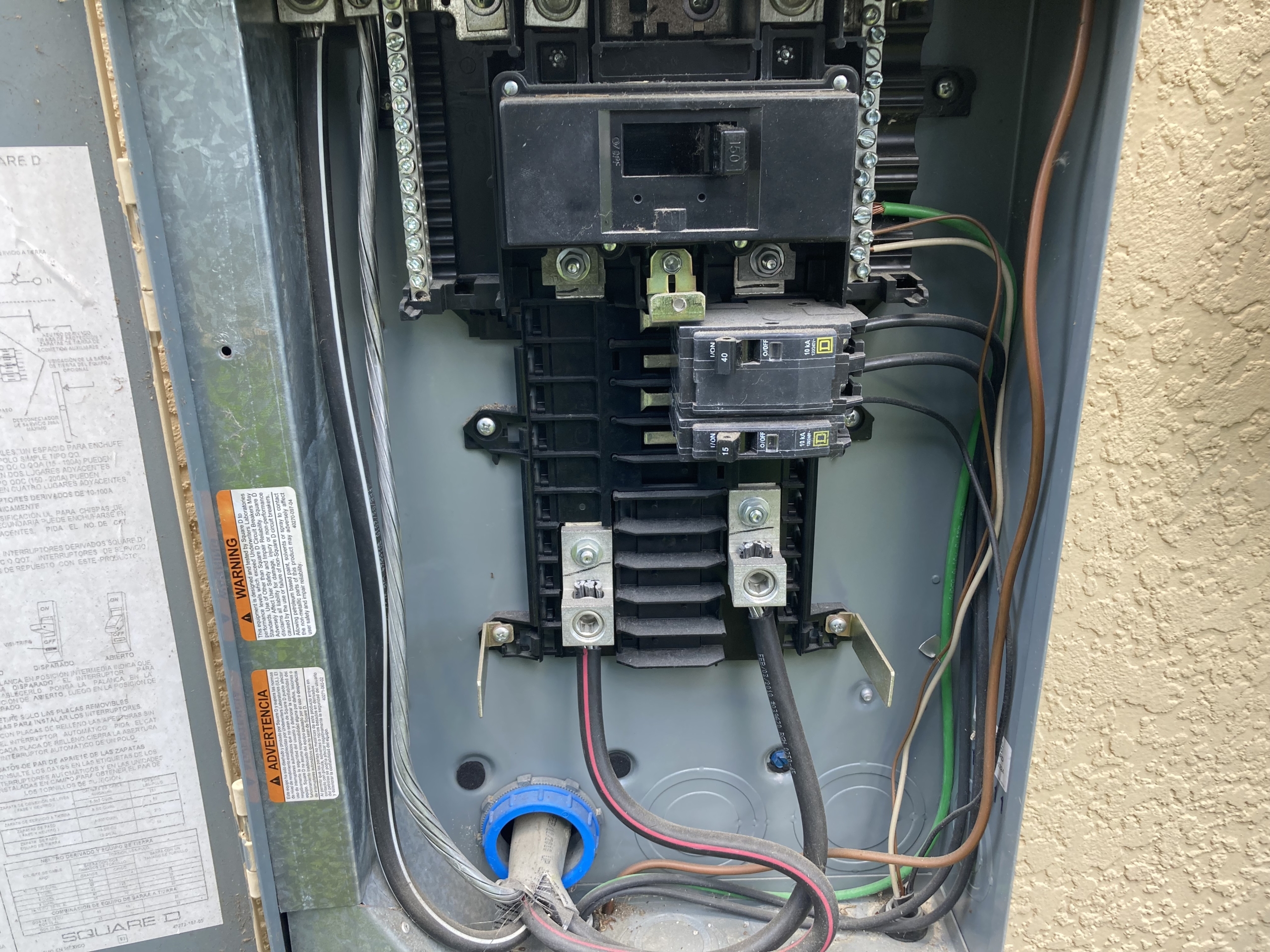 4-Point inspection electrical panel