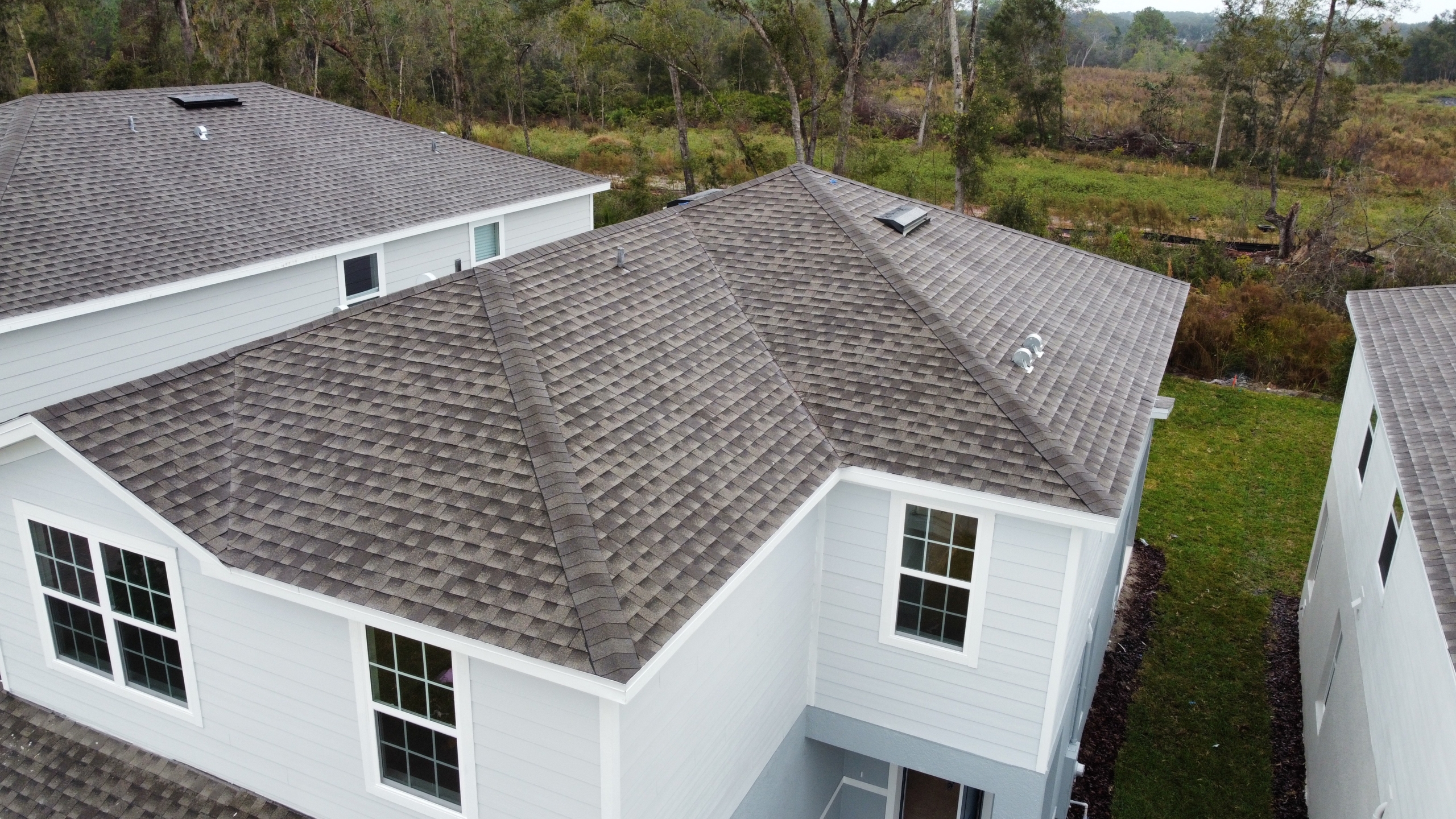 Drone aerial roof inspection Central Florida